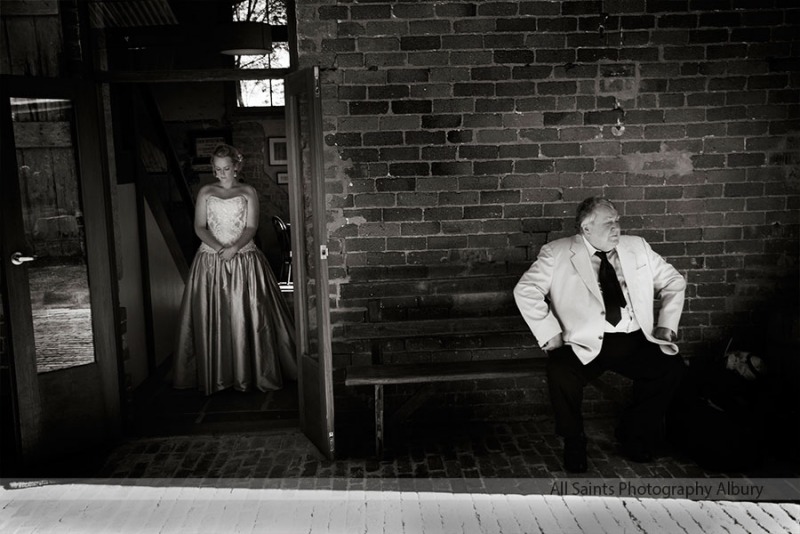 Ashleigh and Brendan's wedding at the Euroa Butter Factory.