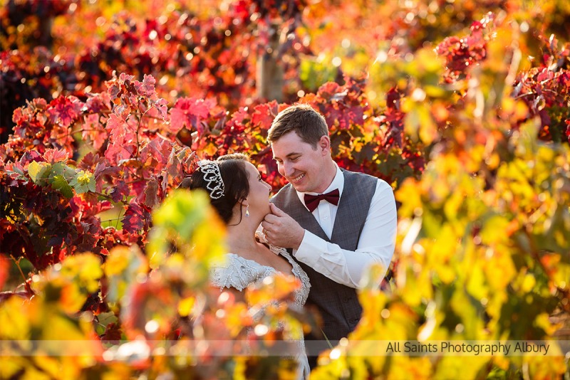 Jessica & Thomas' Tuileries Rutherglen Wedding.