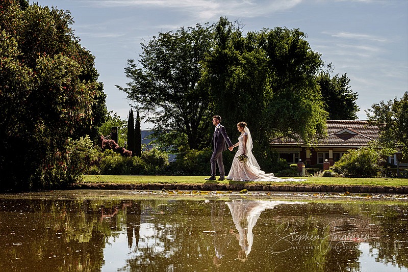 Megan and Daniel's wedding at Brown Brothers Winery, Milawa.