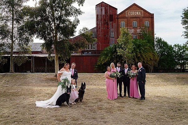 Cassandra & Callum's Wedding at Corowa Whisky & Chocolate Factory | Corowa Wedding Photographers 