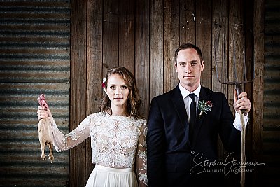 Wedding photograph at Remel 185 Whorouly by Stephen Jorgensen from All Saints Photography Albury.